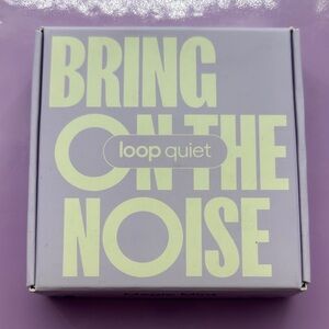 LOOP quiet earplugs in magic mint NEW unused